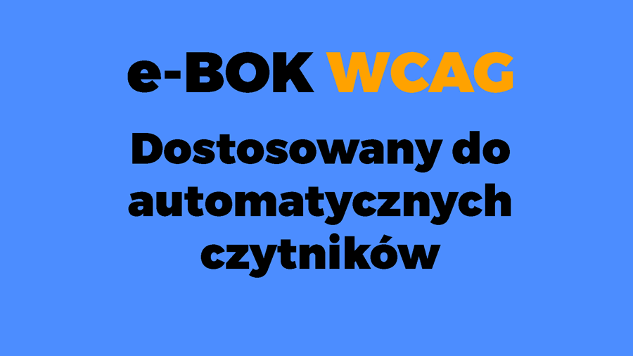 e-BOK WCAG kafelek